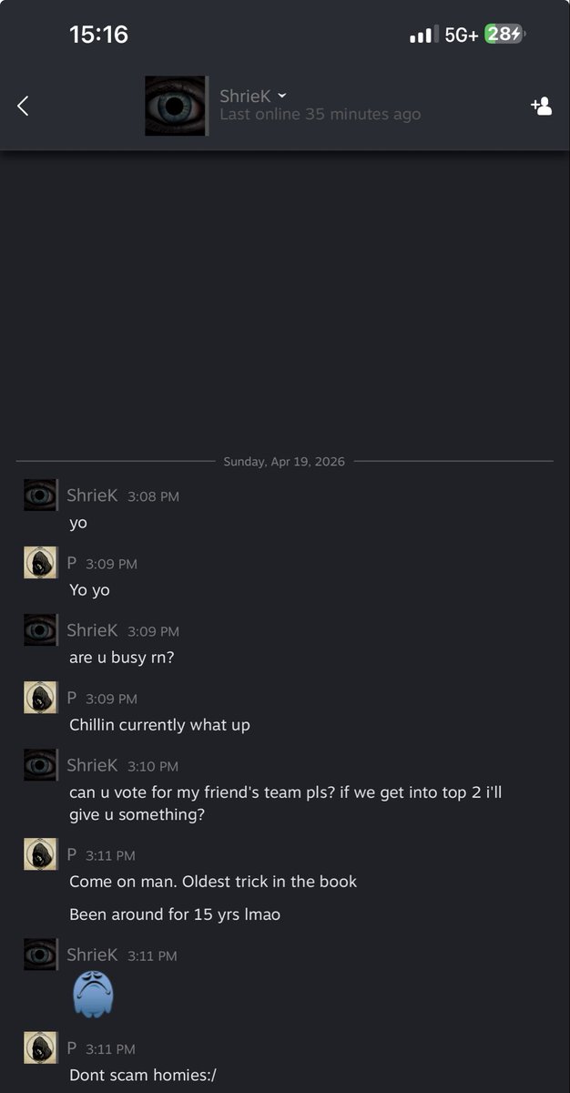 FPcsgo's tweet photo. Streamers that scam blow my mind!
Steam account: 
https://t.co/3y2ocIoGWO

SteamID64: 76561197999489410 https://t.co/k9w3cVUpcj
