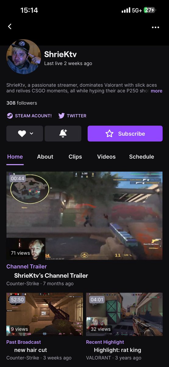 FPcsgo's tweet photo. Streamers that scam blow my mind!
Steam account: 
https://t.co/3y2ocIoGWO

SteamID64: 76561197999489410 https://t.co/k9w3cVUpcj