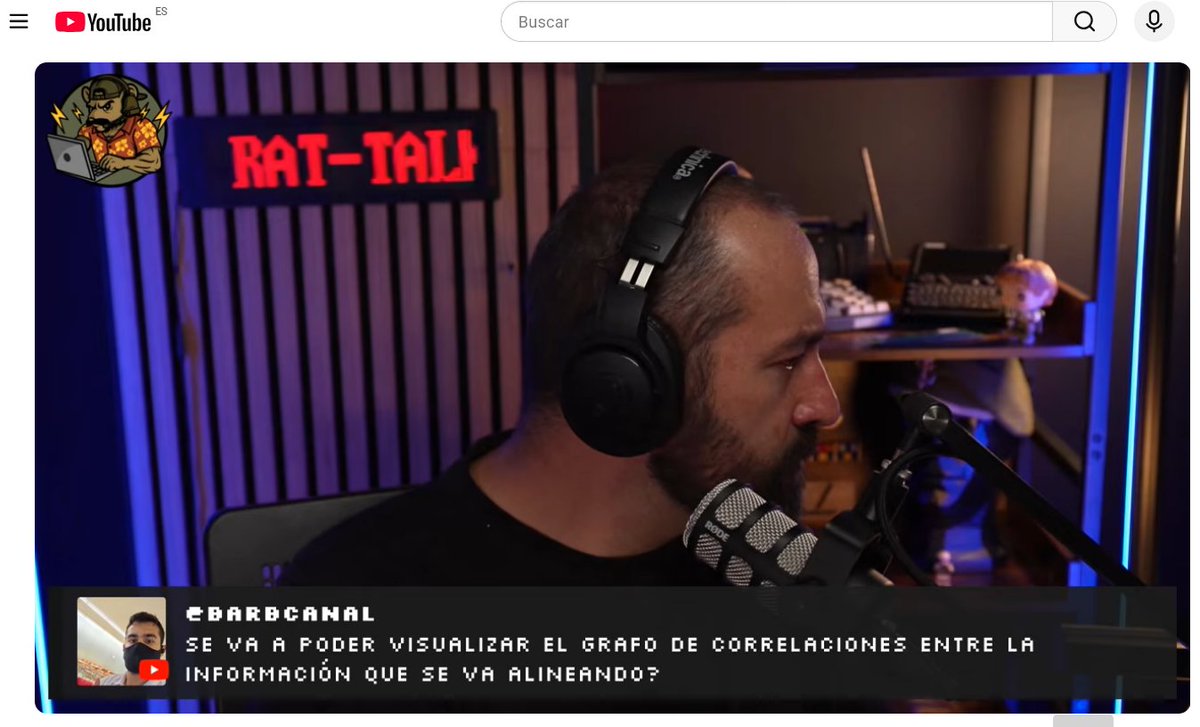 Master__Azrael's tweet photo. El Señor @root_rat con cara pensativa 🧐 https://t.co/WcnD03Mm2V