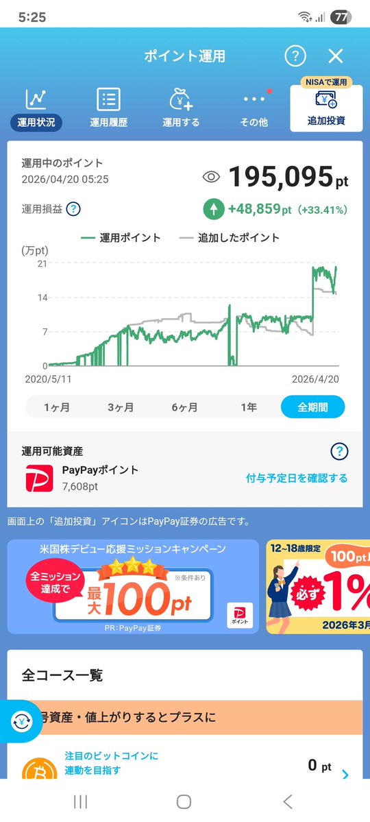 paypayポイント運用 (@paypay_point_) on Twitter photo 