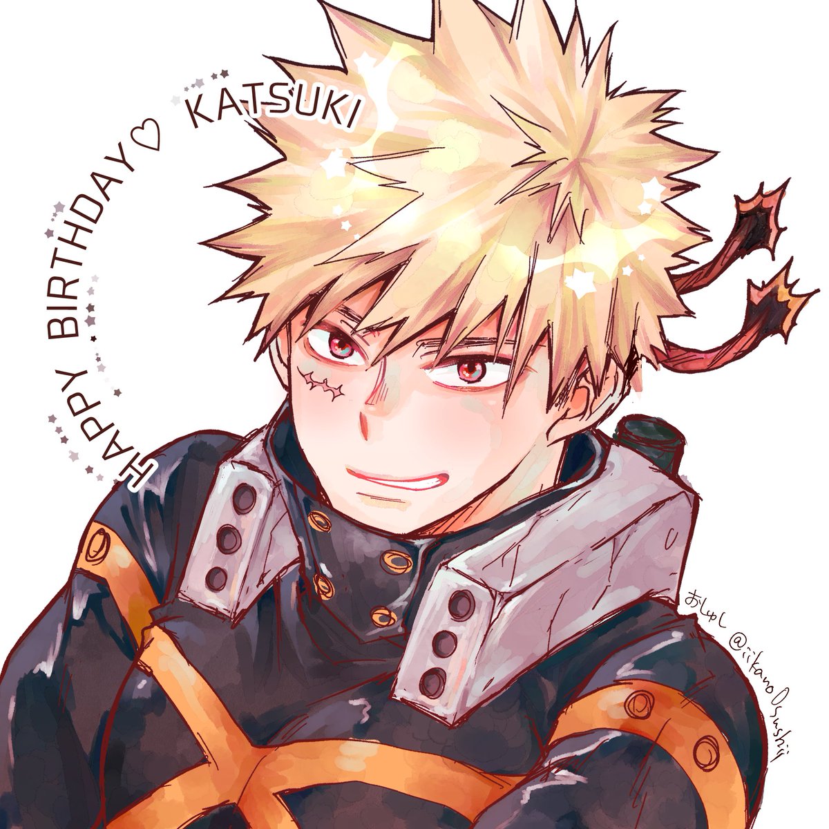 お誕生日おめでとうー！！！！！
幸せであれ😭🎂❤️❤️❤️❤️❤️❤️

#爆豪勝己誕生祭2026
#爆豪勝己生誕祭2026