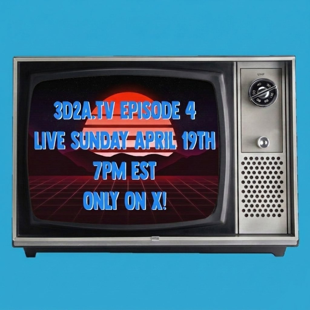 Attention!!!!

We are t-minus 2.5 hours from Episode 4 “Sub Guns/PDWs”

With a record setting 90 submissions from our amazing community and a multitude of insane prizes including a Bambu Lab P1S, we’re very excited to get going!!!

We will be live at 7PM EDT because of the insane