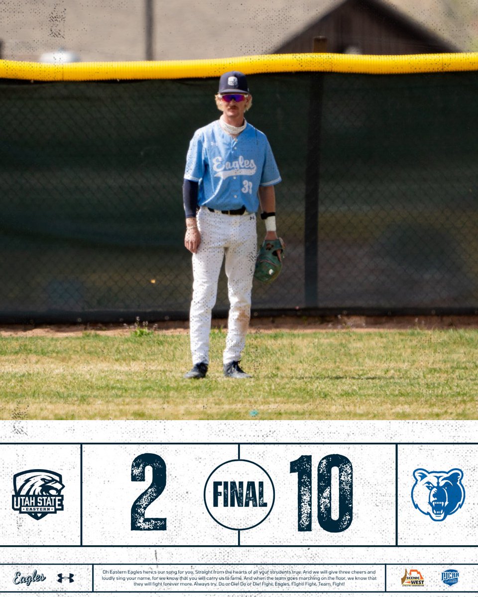 USUEbaseball's tweet photo. Final. We’ll be back next week https://t.co/Mw3wpsM6Ab