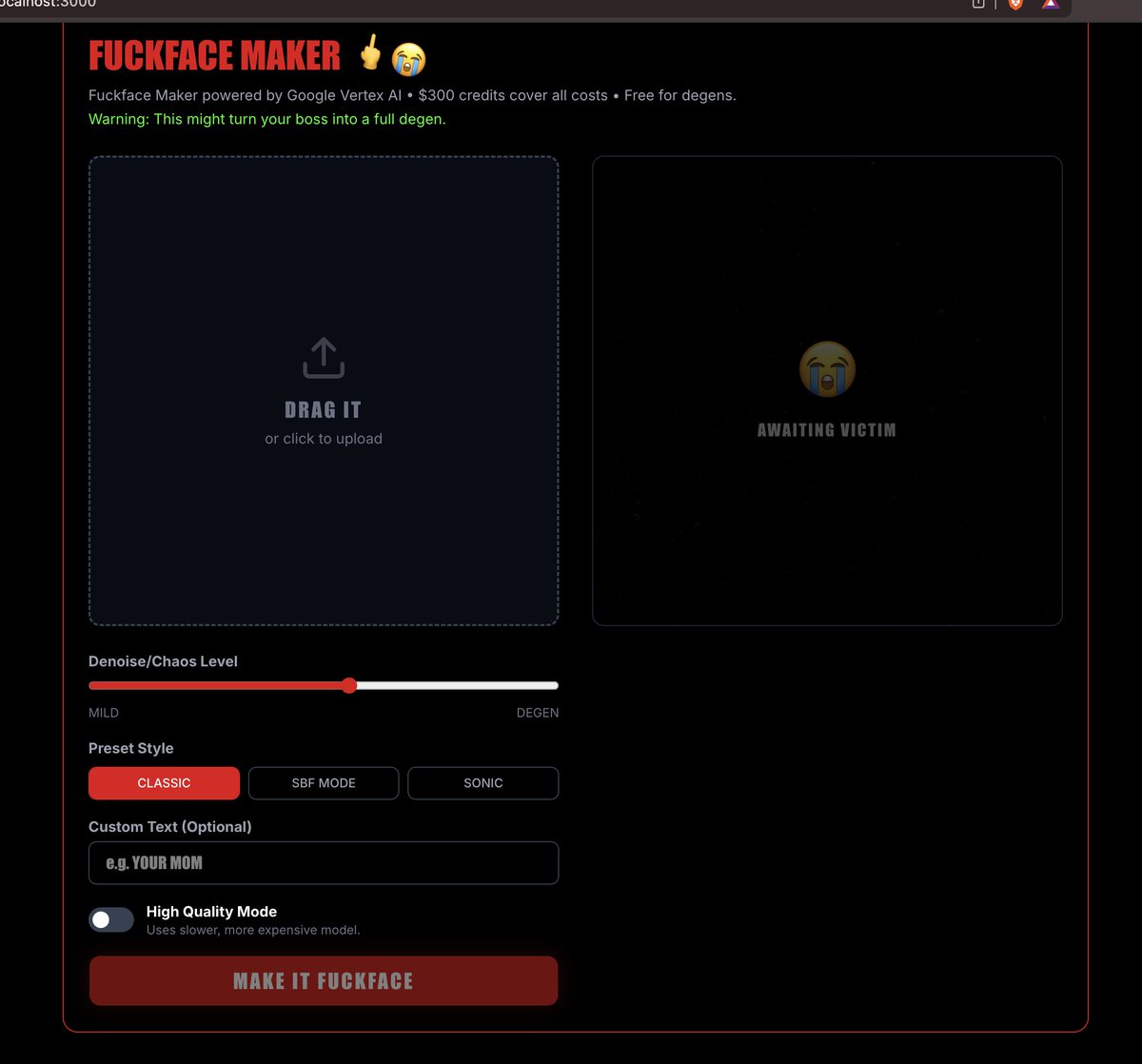 devwhobuidl's tweet photo. Building the generator some final touch with extra spices will push it in a bit https://t.co/oIuZ5YI2o8