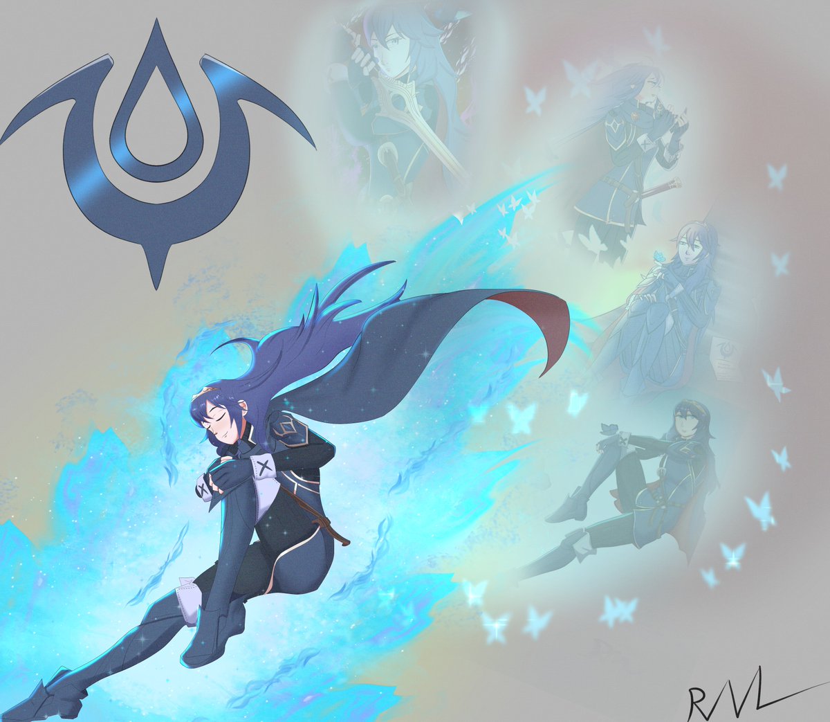 Happy (early)  birthday to one of my favorite FE characters!!!! 
Every bday pic of her I did in the past is just a piece of my growth as an artist and I'm happy I made it this far! :) #Lucina #FireEmblem