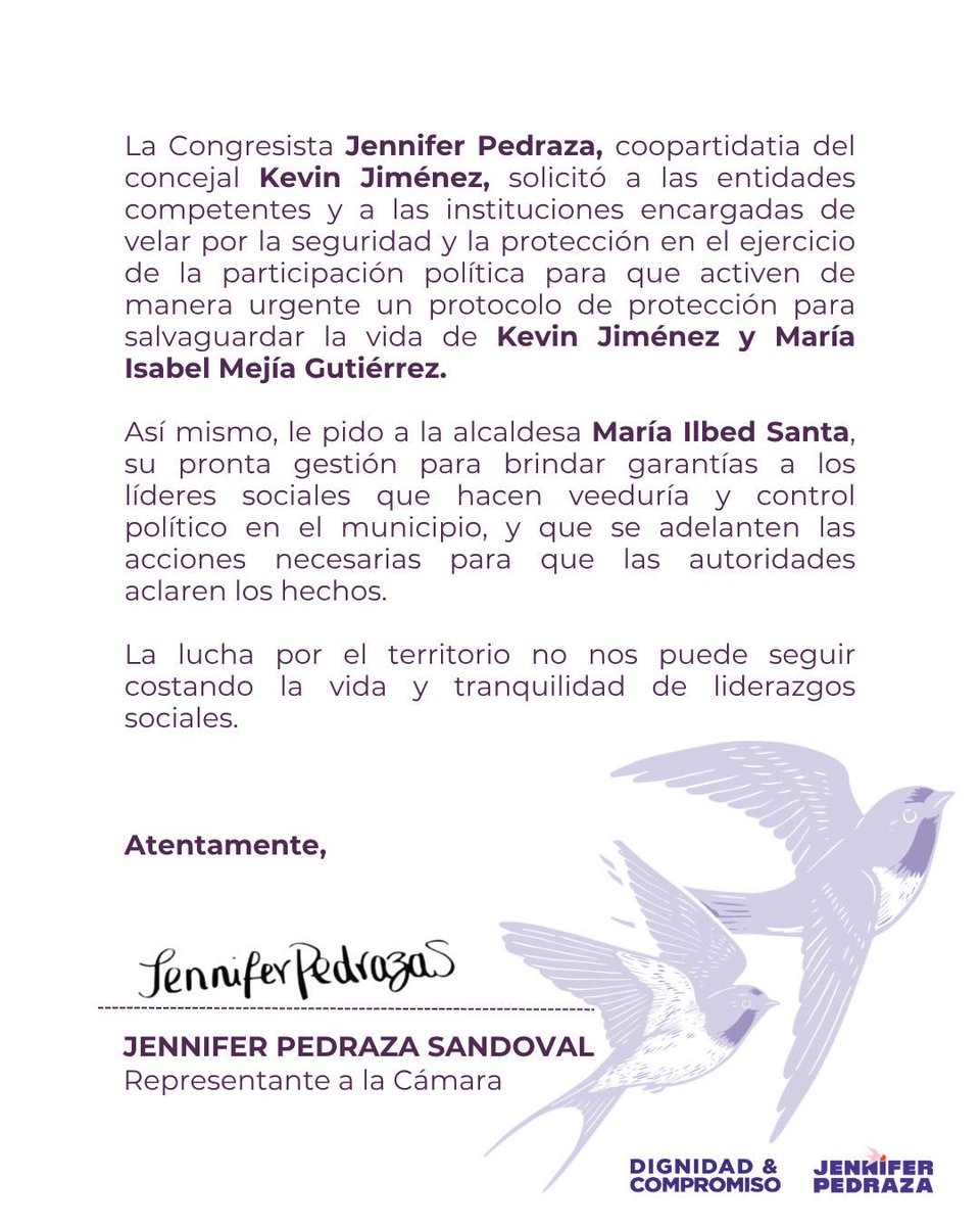 Jennifer Pedraza tweet media