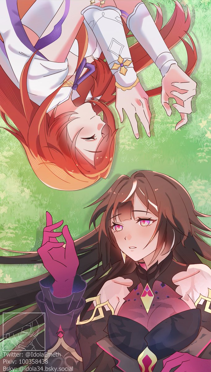 IdolaEmeth's tweet photo. #HonkaiImpact3rd #崩壊3rd #Senadina #Leylah https://t.co/xhHdz8WWhv