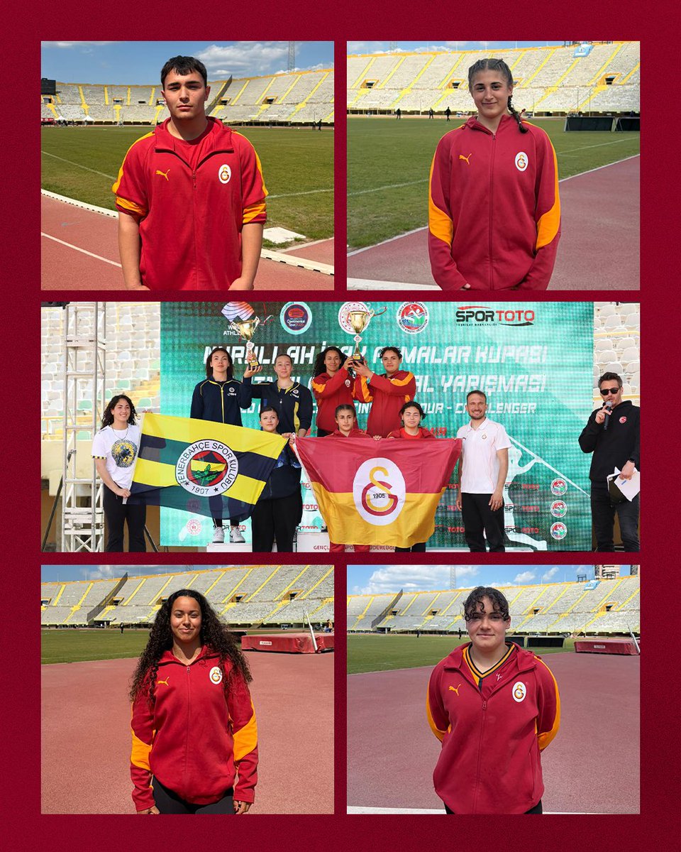 Galatasaray Atletizm tweet media