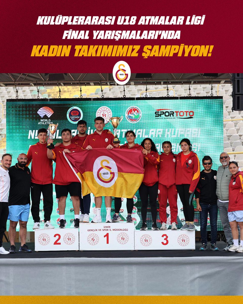 Galatasaray Atletizm tweet media