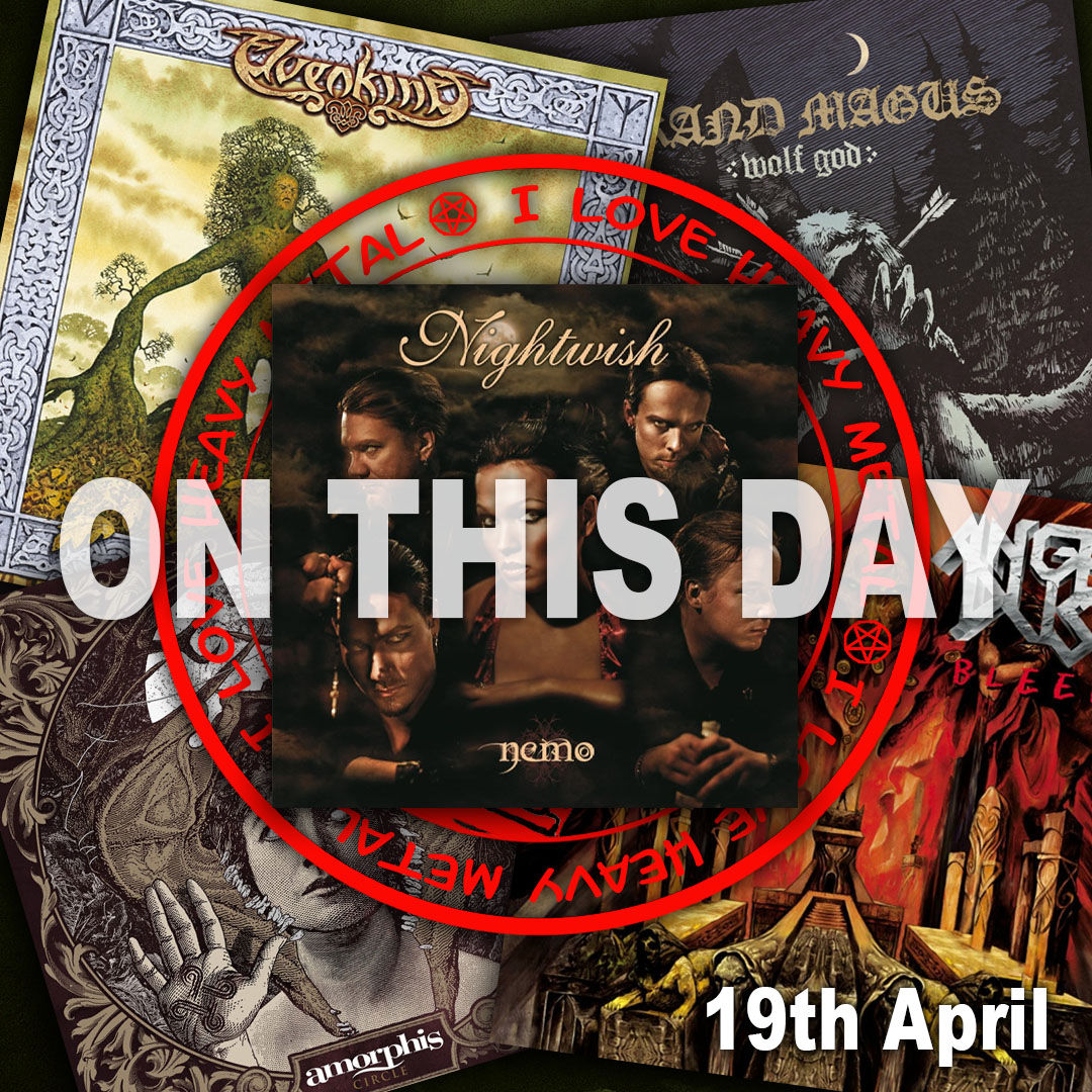 iloveheavymeta's tweet image. #TodayInMetal - Apr 19th 🤘Atmosphere, melody and pure metal spirit! From Finnish legends to epic heavy sounds #Amorphis #Nightwish #AngelDust #Elvenking #GrandMagus...

iloveheavymetalradio.com/today-in-metal…

#MetalHistory #ILoveHeavyMetalRadio