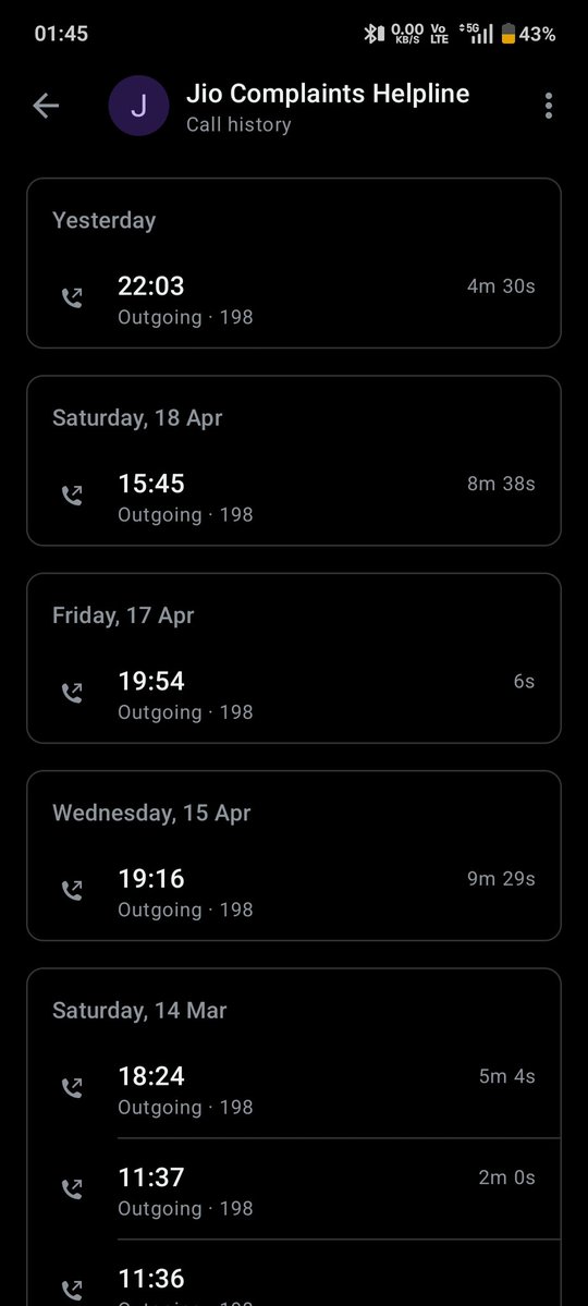 aabir_roy14's tweet image. Airtel Network Down in My Area for 4 Days – Still No Fix (Bongaigaon)

👉  @airtelindia @Airtel_Presence  @airtelCOMPLAIN @TRAI @DoT_India 
#AirtelDown
#NetworkIssue
#PoorService