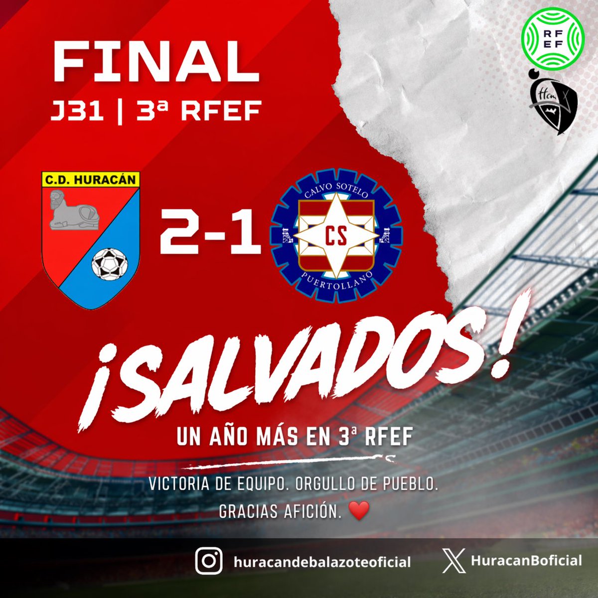 C.D. Huracán de Balazote - Oficial tweet media