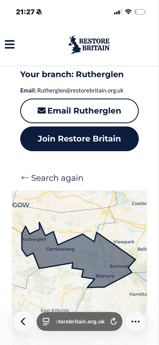 RESTORE BRITAIN RUTHERGLEN tweet media