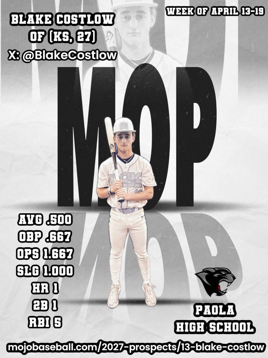 MOJO Baseball | 2027 Prospects tweet media