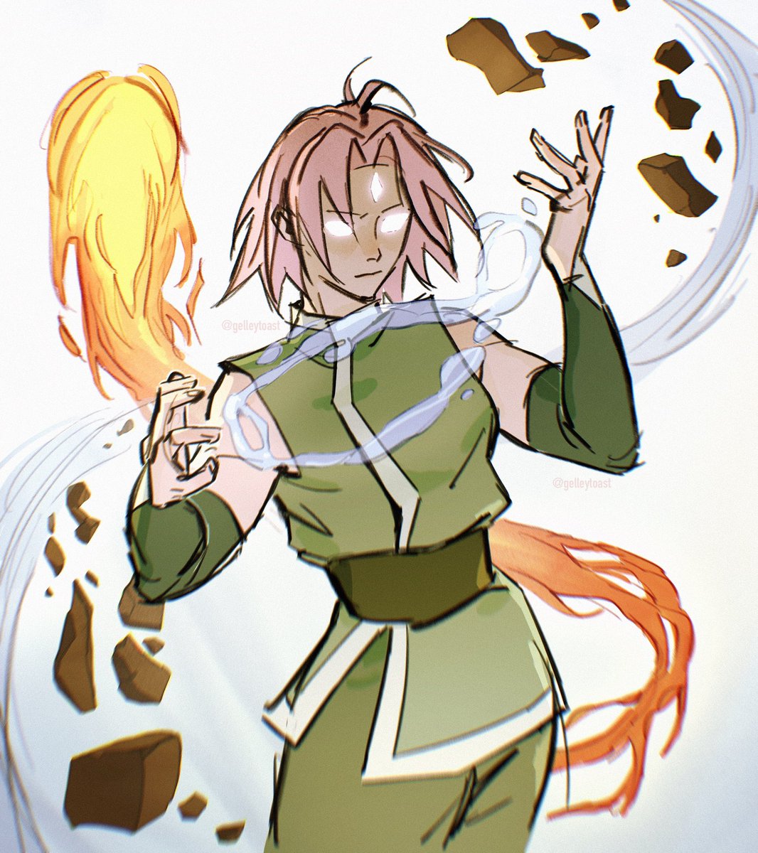 Avatar Sakura! 🔥🪨💨🌊