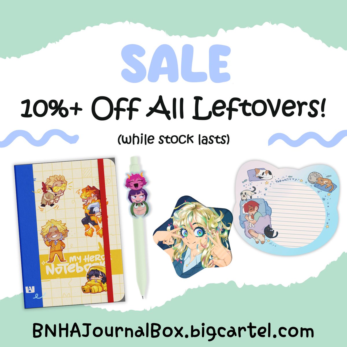 Quirks And Scribbles: BNHA Merch Box tweet media