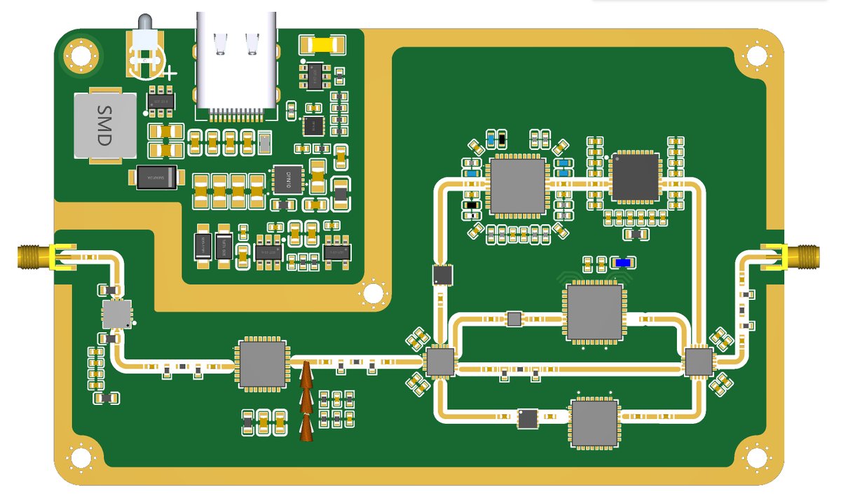 Aaronia_AG's tweet image. Big Last Minute Changes in the 30MHz-26GHz Filterbank 🥳
We now replaced ALL adjustable filters ICs with our custom silicon, since the first run works perfect &amp;amp; mass production can start in June. Only the switches remain non Aaronia😉
#aaronia #rf #tech #filter