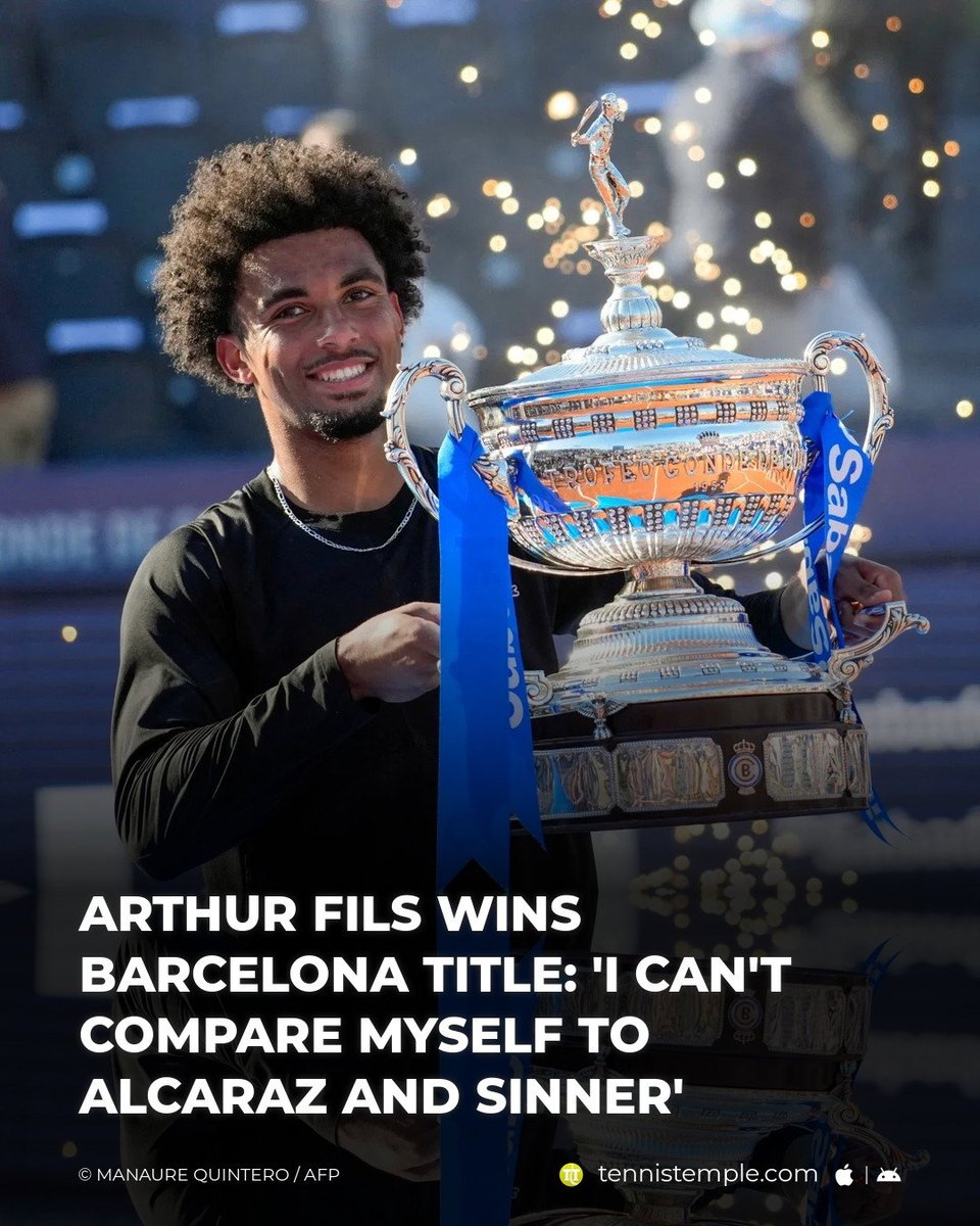 tennistemple_en's tweet image. Barcelona Champion Fils Tempers Expectations: Still Far From Alcaraz and Sinner's Level #Alcaraz #ATP500 #Barcelone #Fils #Sinner

🎾 w.tennistemple.com/fvkx2
