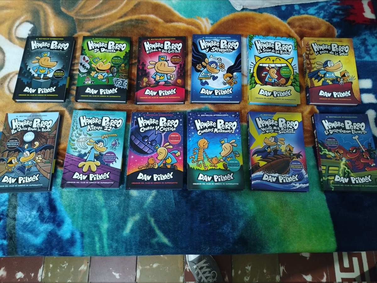 Grizzlykun19's tweet image. Un año y tres meses me ha tomado obtener los primeros 12 tomos. Solo me faltan los libros de Juan el Grande y el décimo quinto tomo qué saldrá hasta noviembre.

#Dogman #Petey #LittlePetey