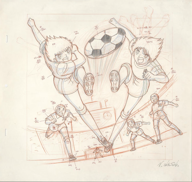StudioKochab's tweet photo. Just remembered I had some genga by master Watsuhiro Okasako 岡迫亘弘
Not relevant for DB but I'm just bringing some memories out these days https://t.co/8dChrv6d57