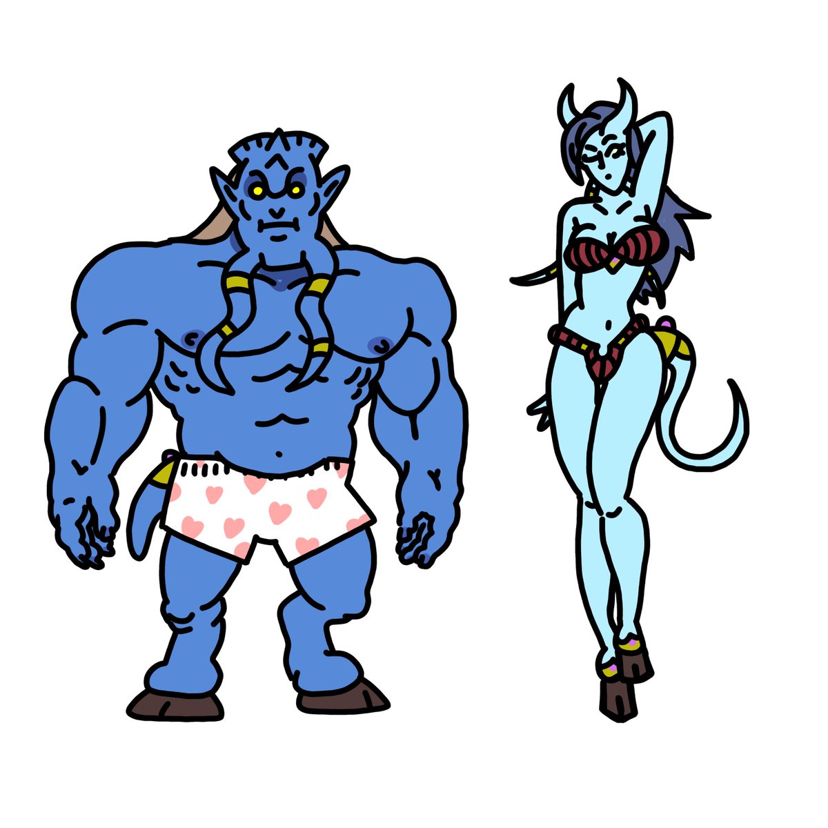 Sigue siendo uno de los casos de dimorfismo sexual más divertido del Warcraft