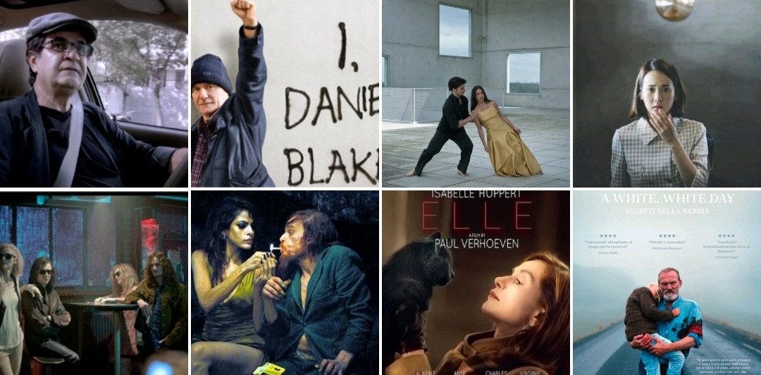 Rigodon61's tweet photo. #Cine2010s
Non un decennio sfolgorante, tuttavia...
#Panahi #Loach
#BongJoonho #Wenders #Jarmusch #Carax #Verhoeven #Pálmason https://t.co/vn4AD0NitD