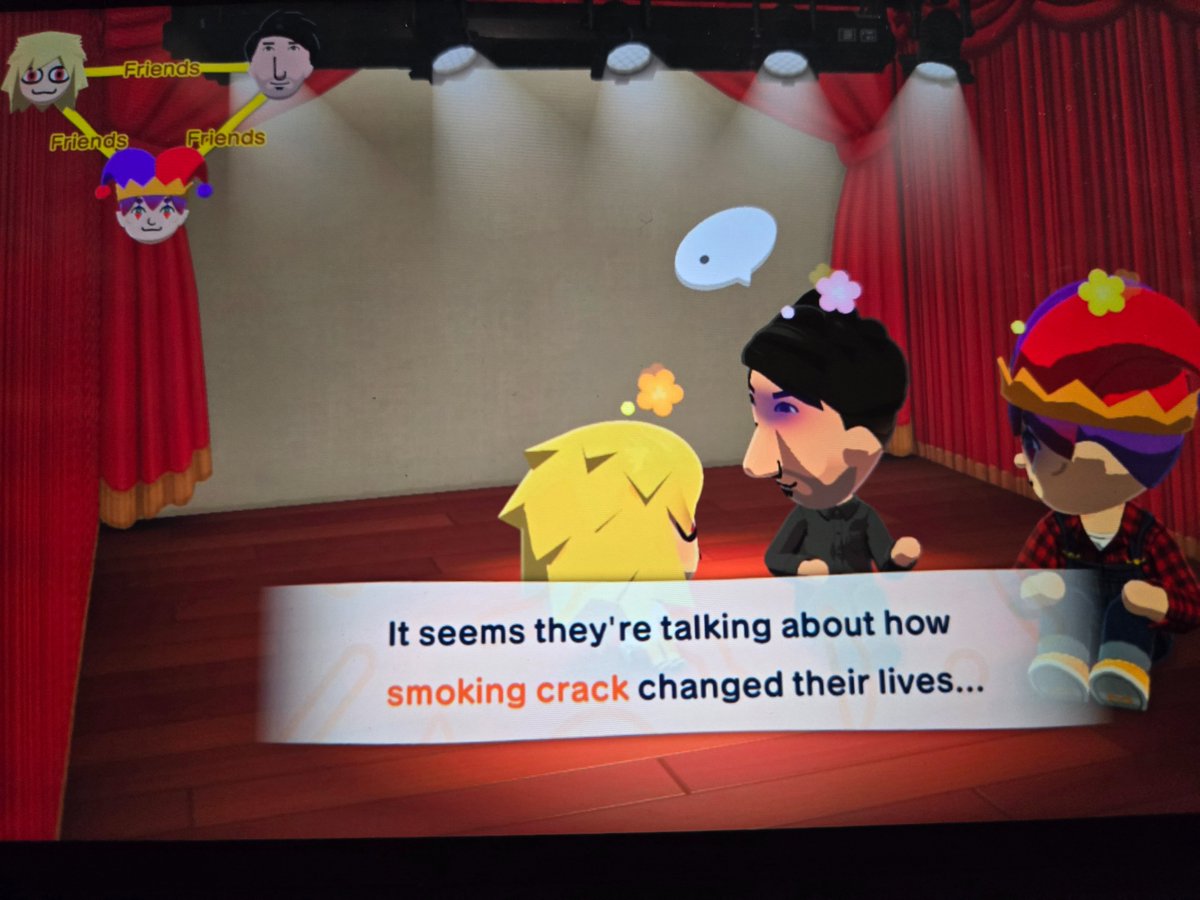Zeedaxis's tweet photo. Me too, man
#Tomodachilife https://t.co/PUJnXfEhte