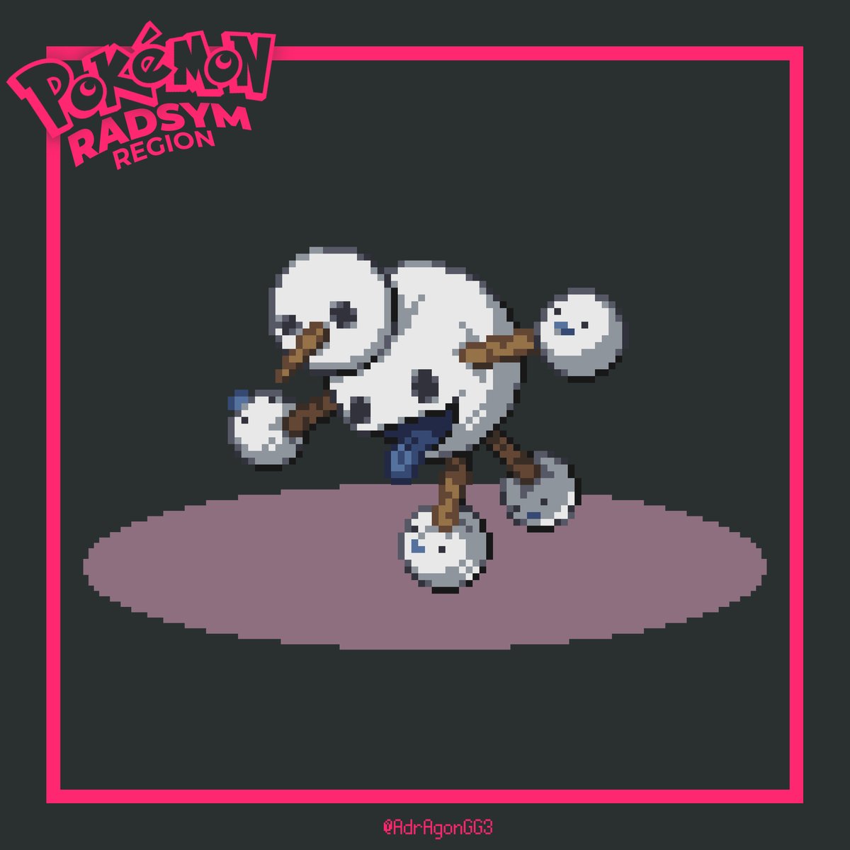 AdrAgonGG3's tweet photo. Not many people in the Radsym region know about the existance of this mon...
Snaces - Ice/Ghost https://t.co/hhhTVwyemX