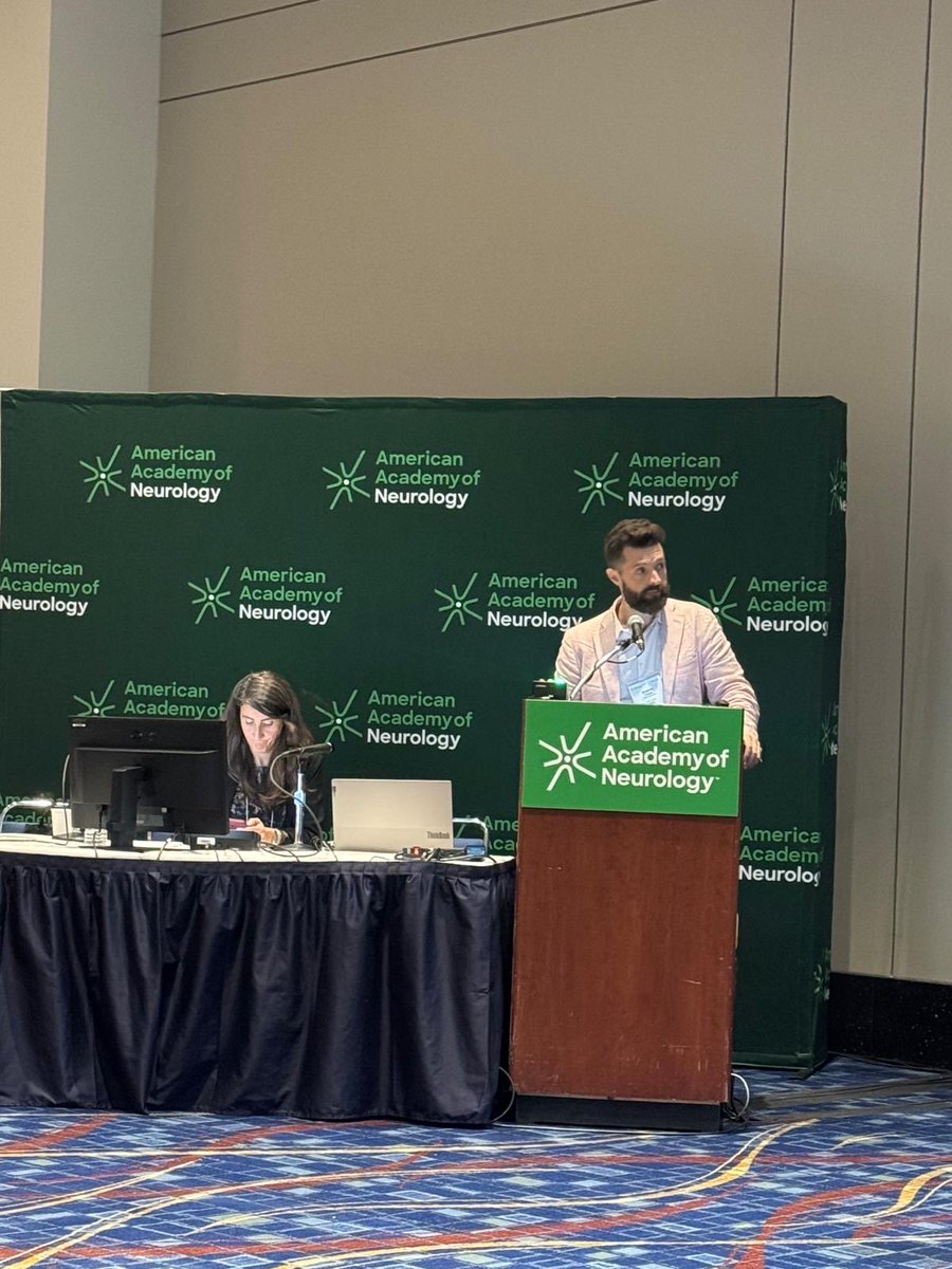 Benjamin_Trewin's tweet photo. Nothing sharpens your own thinking quite like a room full of neurologists poking at it. Packed house, incisive questions, proper debate. Plenty to take home and consider. Thank you 🙏  #AANAM 2026 #MOGAD https://t.co/jBU6n4wI6k