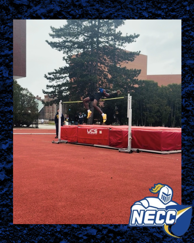 NECCKnightsTF's tweet photo. On the men’s side, Adriel Rosa Sanchez ran a personal best in the 200m (24.06). Aivyn Privitera earned his third national qualifying mark, this time in the 400m hurdles (1:01.76). Teriq Goodman was strong in the 100m (11.7). Derrick Pierre Paul showed improvement in the HJ. https://t.co/D0gdzEOh90