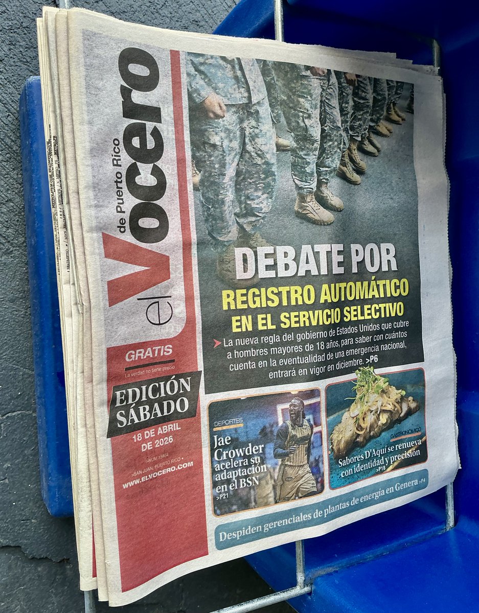 WethePeopIe_PR's tweet image. ¿Que significa registro automatico? @RealJuanjoDiaz @RayCruzSantiago 

US Army no acepta genios como @elonmusk ni nadie con #autismo o #adhd 

Pero @idf si.

That tells u everything u need to know. @LcdoCorona 

@FBISanJuan doesn’t accept them either. Their loss. 

Big time.