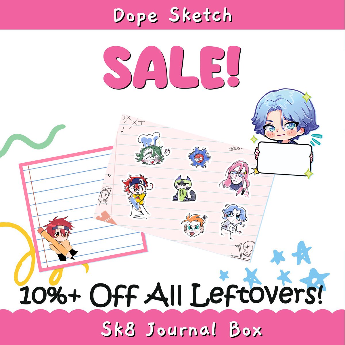 sk8journalbox's tweet photo. 🛹10%+ OFF ALL LEFTOVERS🛹

ALL LEFTOVERS (while stocks last) have 10%+ off all items! Get it while you can!

https://t.co/XIjhaQtuLD https://t.co/bm2HgduNhS
