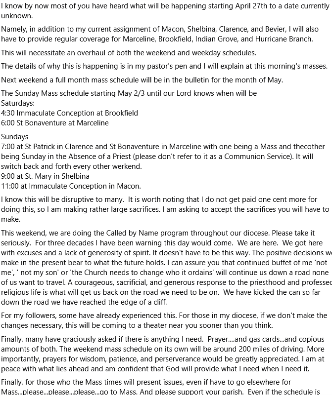 Fr Dylan Schrader tweet media