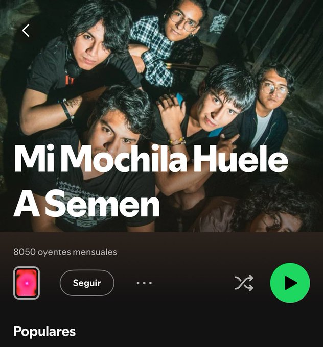 illoainara's tweet photo. Me gusta mucho este grupo indie 🥰 https://t.co/kvzKdPdx9x