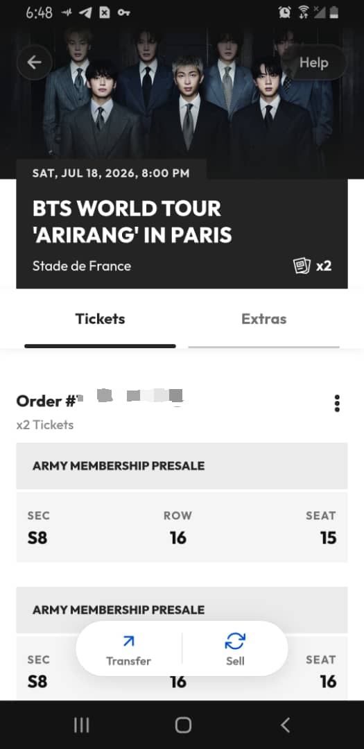 Leslieʷⁱᵗʰ ᵇᵗˢ ⛵✨ ⓄⒺⒽ Seeing BTS! 💜 tweet media