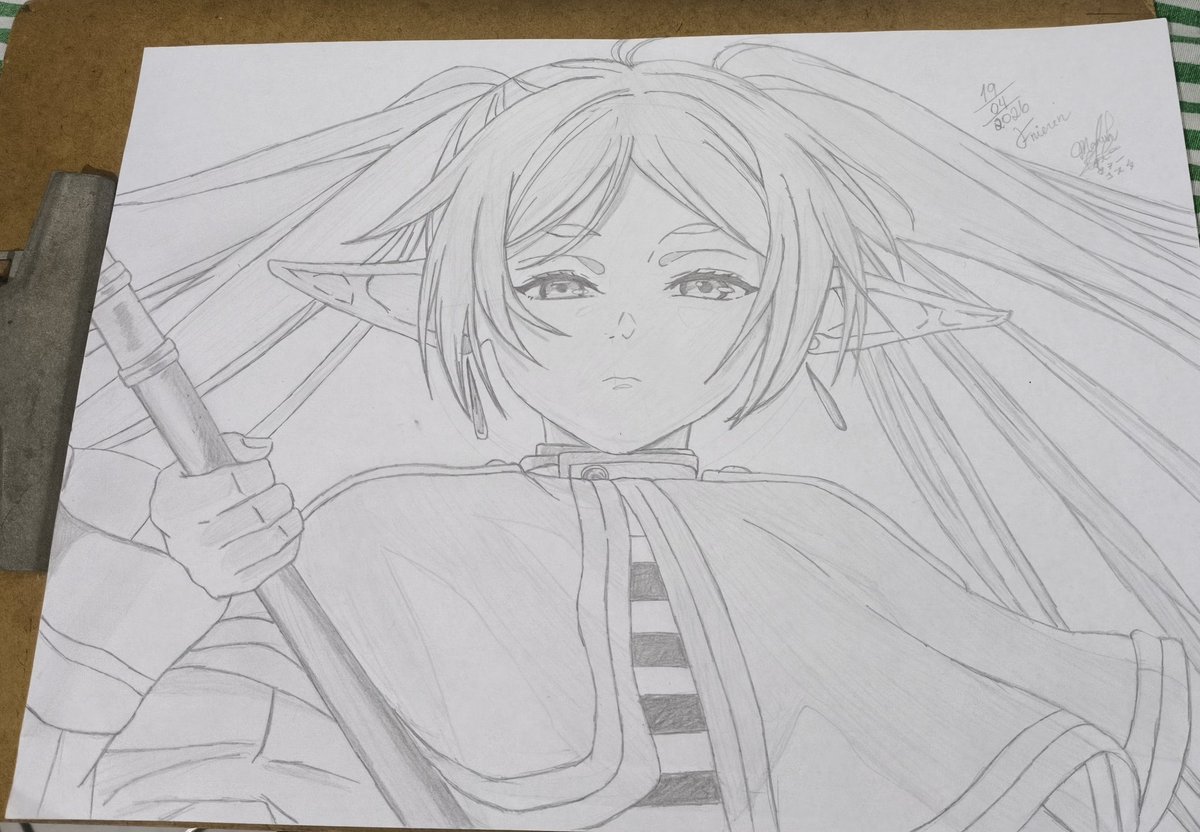 Emanuela_Costa1's tweet photo. Frieren ✍️

#fanartㅤ #frieren  #fanartanime #artㅤㅤㅤㅤ #draw #drawing https://t.co/5aqYh2Wbte