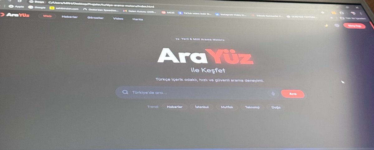 MuhammedRasitHy's tweet photo. Türkiye'nin kendi arama motoruna ihtiyacı var mı? Sizce adı ne olmalı? Görüşlerinizi bekliyorum! #Türkiye #Teknoloji https://t.co/jVeJaiEWx7