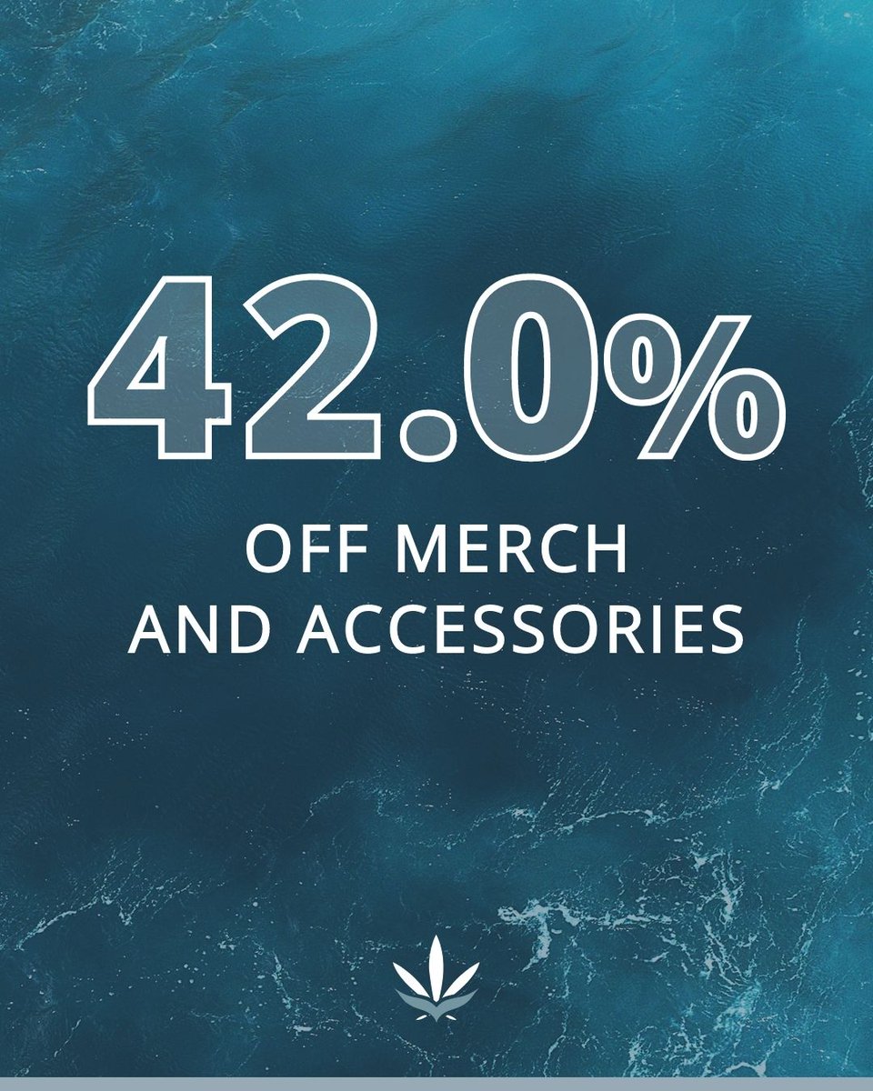 OceanicReleaf's tweet photo. 4.20 at Oceanic is here. 42.0% off merch and accessories, all weekend and Monday!

Please have a safe 420 this year and enjoy responsibly. https://t.co/Cimb8VAhGq