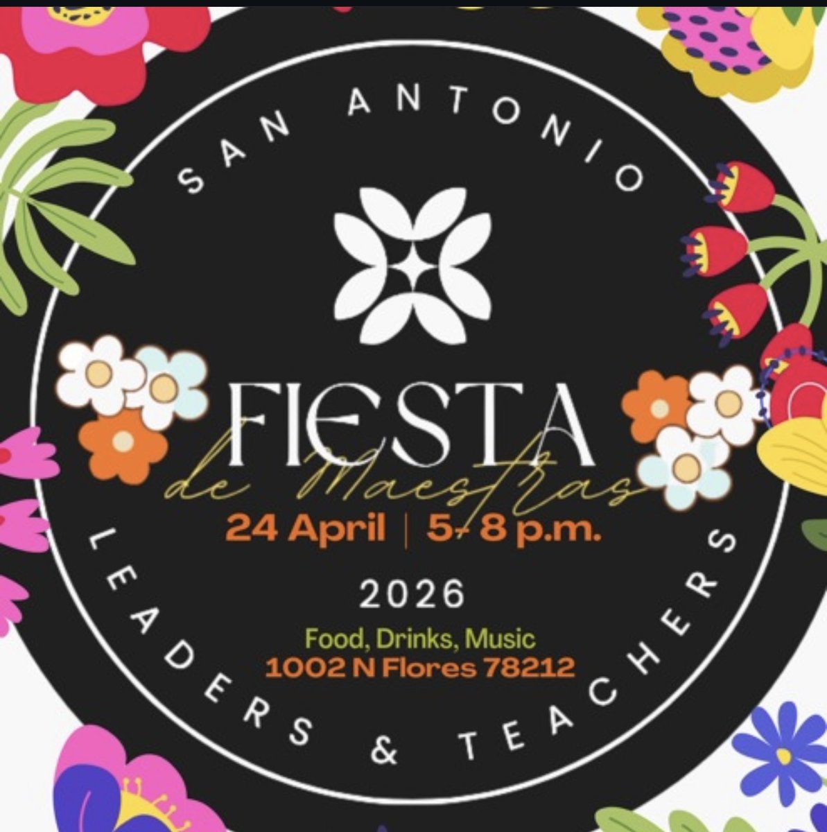 firstmark_fdn's tweet photo. 🎉Fiesta de Maestras 2026!🎉 

Educators, join @SALT_educator for Fiesta De Maestras! Come out for FREE food, drinks, &amp; fiesta fun!  🪅 🎉 

Click the 🔗  to register now:
 https://t.co/FnaM1hJ1Zc

#VivaFiesta #MuchasMaestras #SALT #FirstmarkCU #FirstmarkFoundation https://t.co/NOqqNFZTiJ