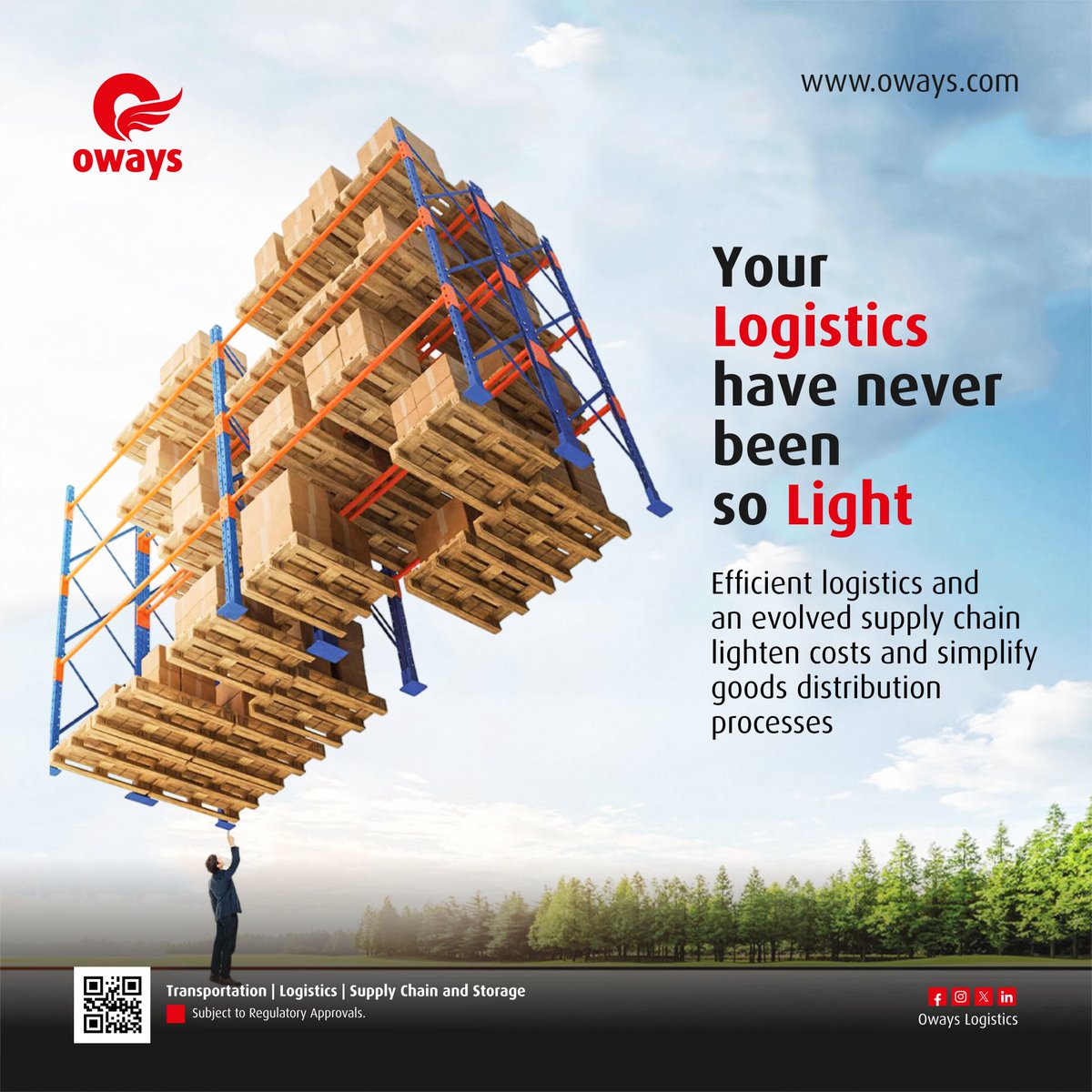 owayslogistics's tweet photo. We simplify the complex—helping you move goods faster, smarter, and more efficiently. From transportation to supply chain solutions, we’ve got everything covered.
🌐 https://t.co/QEYctqOQmo
#OwaysLogistics #SmartLogistics #SupplyChain #BusinessGrowth #EfficientDelivery https://t.co/FIaDK2DXKi