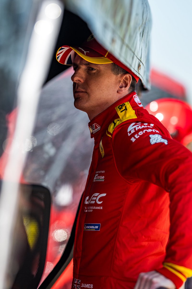 JamesCalado51's tweet photo. That’s P2. It was a great fight with Toyota. We will come back stronger. Grazie Tifosi sempre ❤️ 🇮🇹 ❤️ https://t.co/anvOZqkGhU