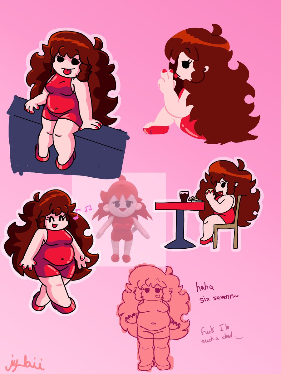 jybell0's tweet image. behold my epic and cool girlfriend fnf doodles 

#fnf #fridaynigthfunkin #fridaynightfunkinart #fnfgf #girlfriendfnf