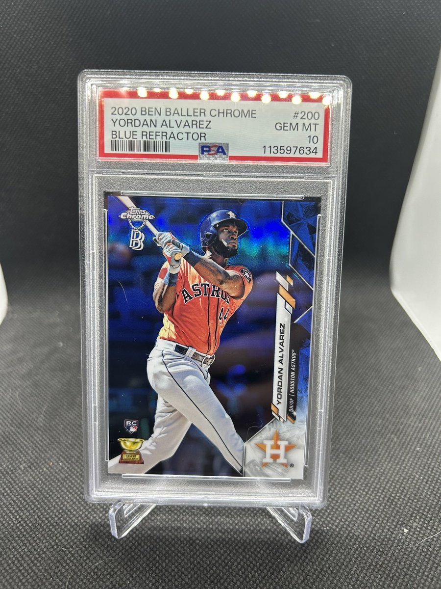 スポーツ選手 Yordan Alvarez RC Auto Yordan Alvarez Is No Longer The Hobby's Best Kept Secret