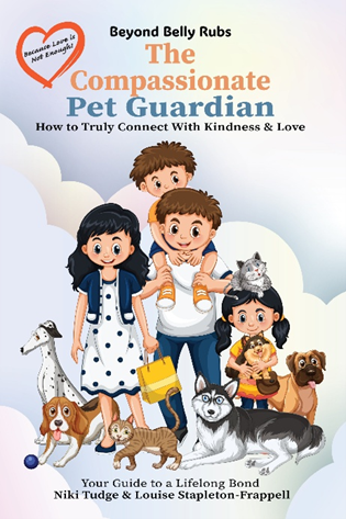 PetGuild's tweet photo. 🎙️Now Playing on the PPG #Podcast:
https://t.co/eNlsNZ9KP1
In this episode, the panel is joined by special guests Niki Tudge and Louise Stapleton-Frappell to discuss their new book, Beyond Belly Rubs: The Compassionate Pet Guardian, How to Truly Connect with Kindness &amp; Love. https://t.co/65jKJwsmeT