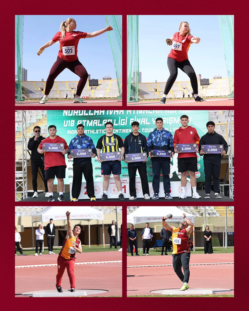 Galatasaray Atletizm tweet media