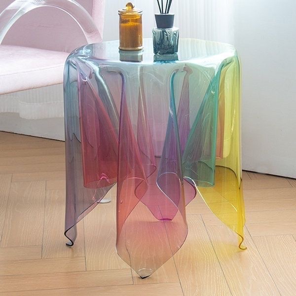 rainbow side table 🌈