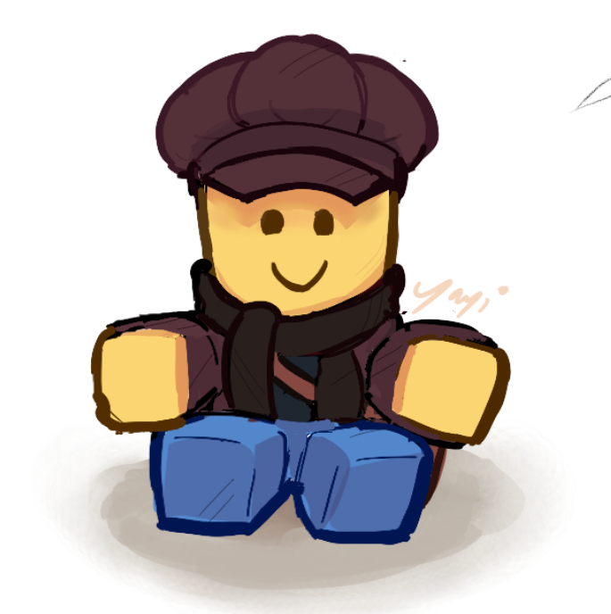 23yayi_'s tweet image. postman plushie is real ❤️‍🔥 
#anostalgichangoutgame #roblox #fanart #robloxart #plushdesign