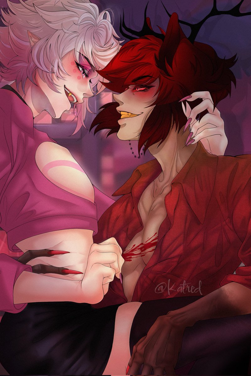 Katred_al's tweet image. You and me don't need no one else to make it through the crazy
No blow comes close to fatal for this sinner and demon 
We already found love in Hell, the rest is easy, baby🦌🕷️
#radiodust #radiodemon #Alastor #Angeldust #HazbinHotel