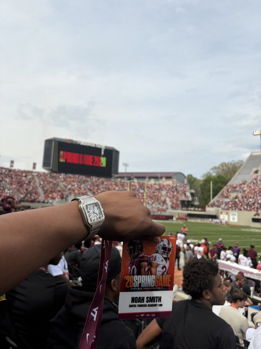 24saucy_'s tweet photo. Amazing Experience At Virginia Tech Yesterday!! https://t.co/6r05W2yMsN