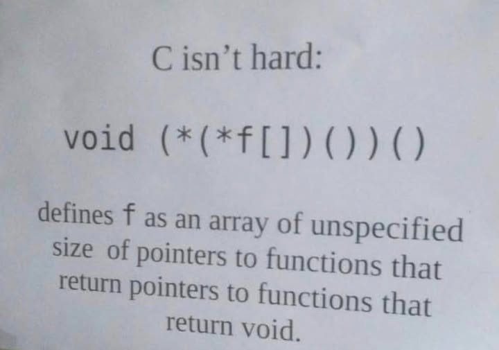 ManDoesCode1's tweet image. C is old school. The history of programming isn't very long, in other words. This is interesting, when history is important and interesting.

#quote, #quotes, #typography, #webdev, #html5, #css3

facebook.com/share/p/19ca7D…